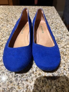 Women's Cobalt Blue Slip-On Ballet Flats